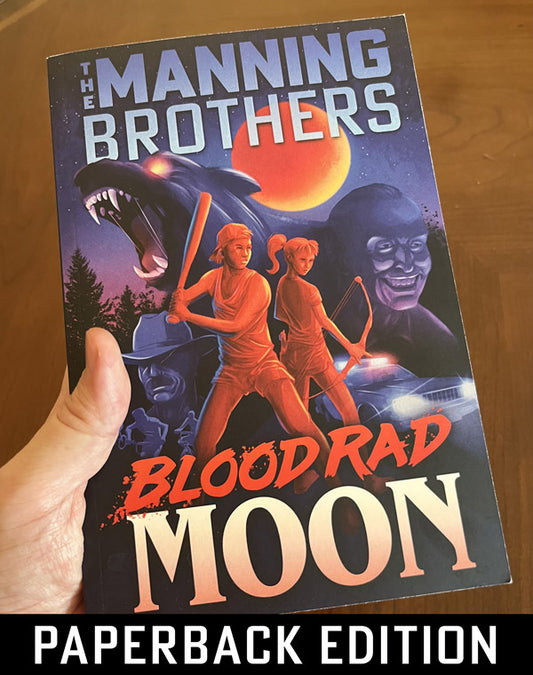 Blood Rad Moon: A Werewolf Novel (paperback)