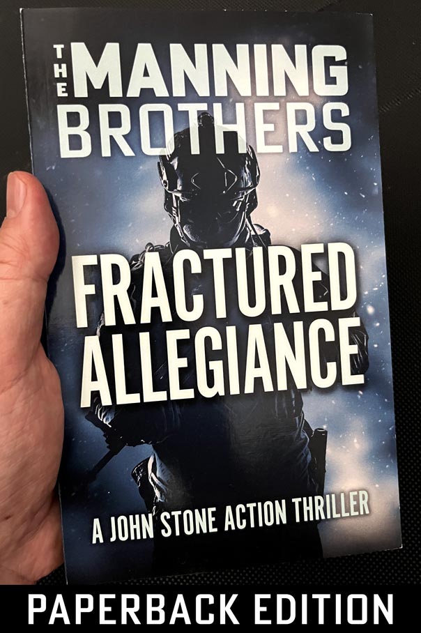 Fractured Allegiance | A John Stone Action Thriller (paperback)